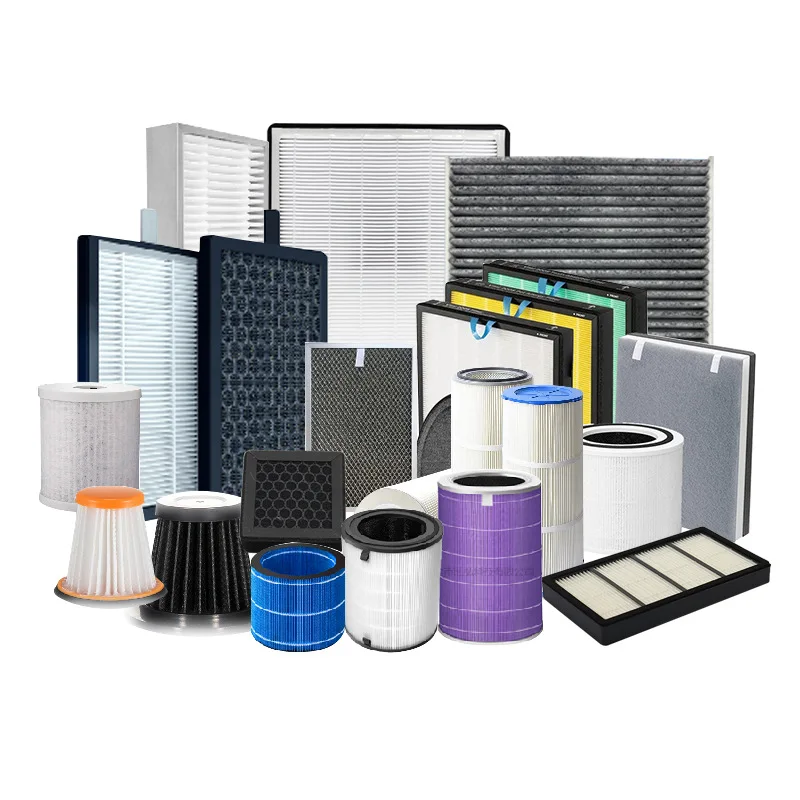 Factory Customized Non-Woven Cardboard Frame High Quality Industrial Vacuum Cleaner Air Purifier Replacement Hepa Air Filter