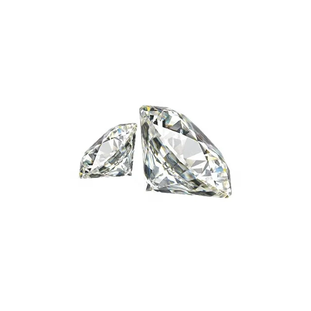 white color rough Lab Created CVD diamond 1.6 CT in stock with low price per carat