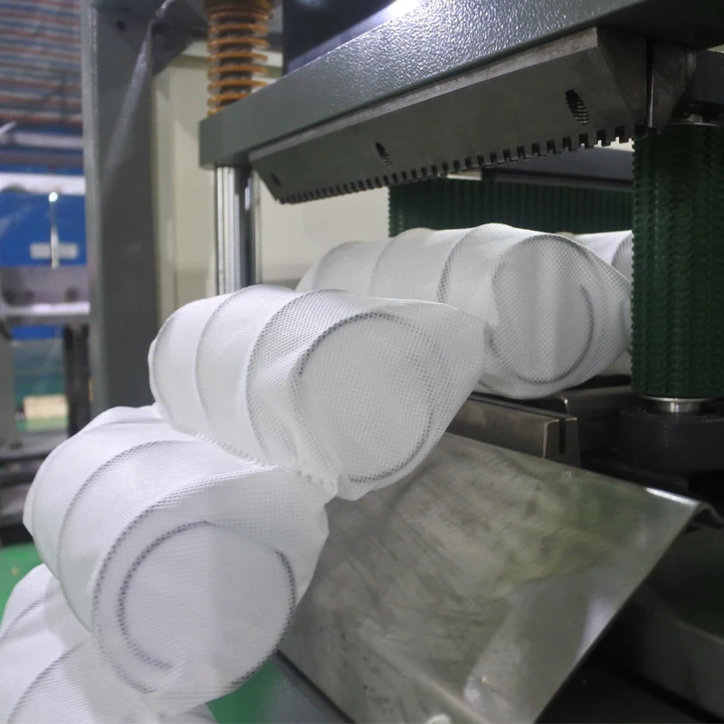 Automatic pocket spring cutting machine small size and good mobility