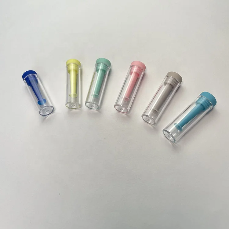 Stylish RGP Contact Lens Sucker Colorful  Contact Lens Remover Corneal Lenses Remover Silicone Integrated Suction Rod C-003
