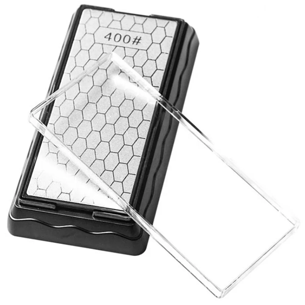 Двухсторонний Алмазный Камень для заточки ножей зернистость 400/600/1000/1200