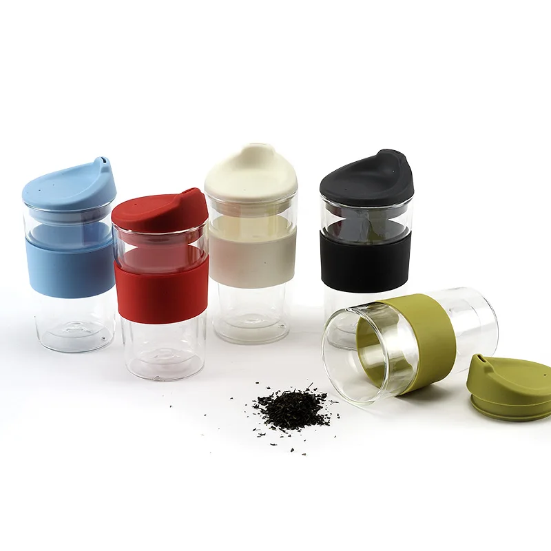  Стеклянная чашка с двойными стенками термостойкие питьевые чашки ручной работы из боросиликатного стекла чайные завода по производству чая