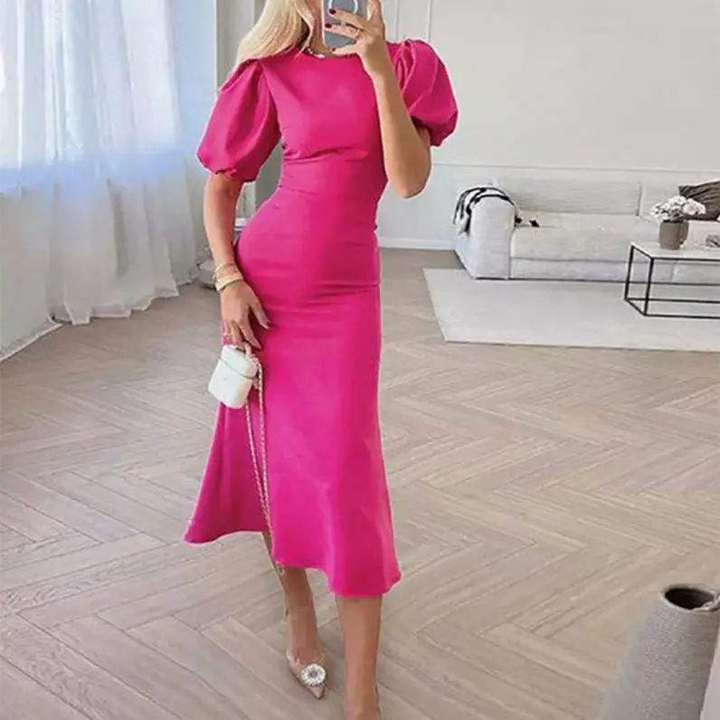 Professional Jeans Dresses Women Lady Sexy Denim Lace Dresses Women Elegant Modest Clothing Women With High Quality