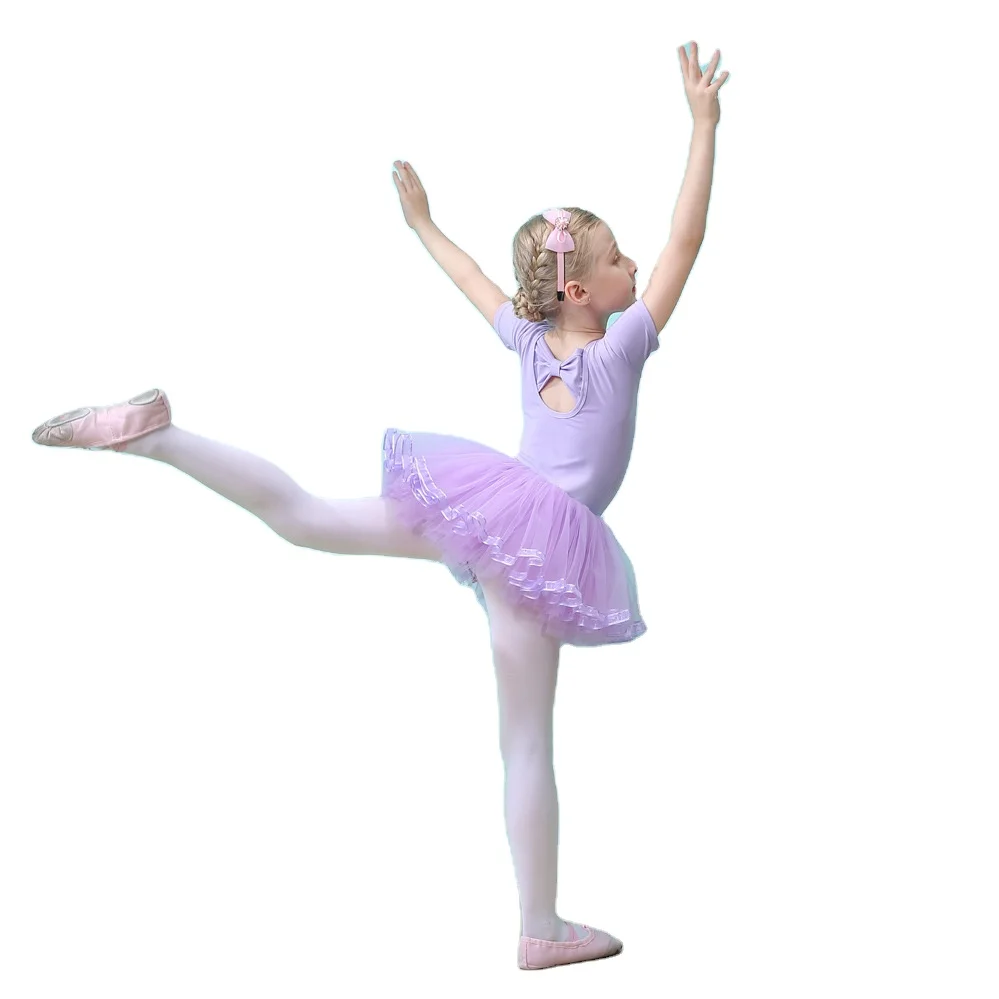 2023 New ballet design pink purple performance costumes dancer wear ballet tutu