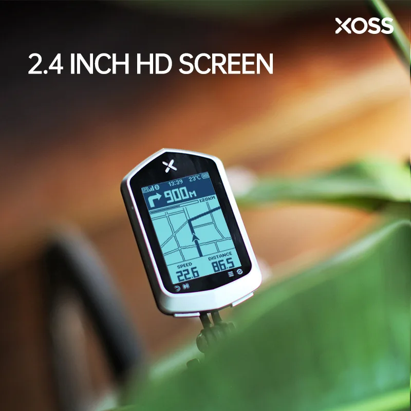 XOSS NAV+ Map Navigation Cycling GPS Computer Speedometer 2.4 Inch MTB Road Wireless NAV Plus Bike Computer