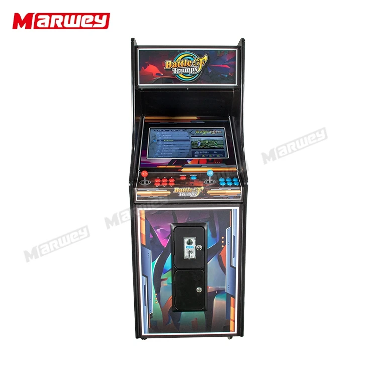 Custom Vertical Multi Games Classic Upright Arcade Cabinet Machine Wholesale Coin Operated Stand Up Retro Video Game Machine