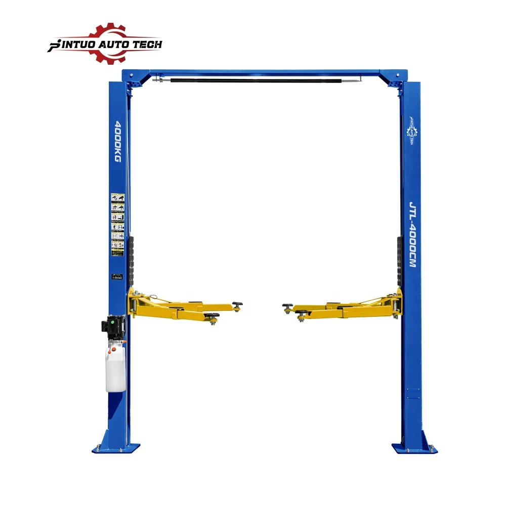 Jintuo CE Certified 4 Ton Double Column Gantry Lift, 2post Car Lift Elevator Two Post Hydraulic Car Lift