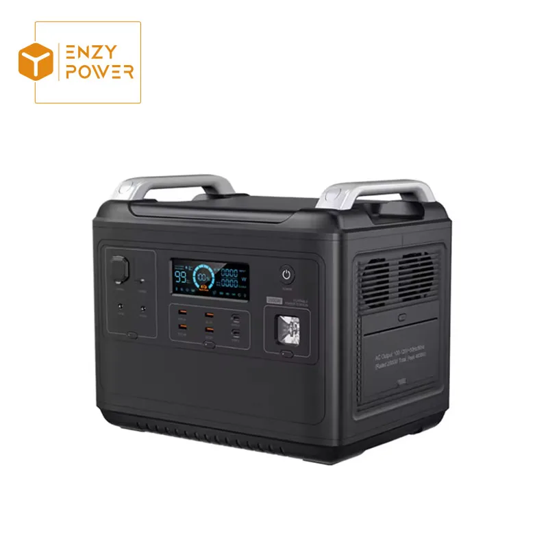 2000W/2048Wh  portable power station with solar panel for sale home energy storage battery