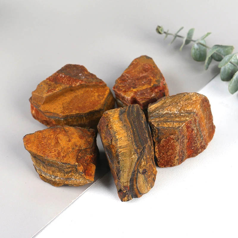 Wholesale high quality natural tiger eye rough stone