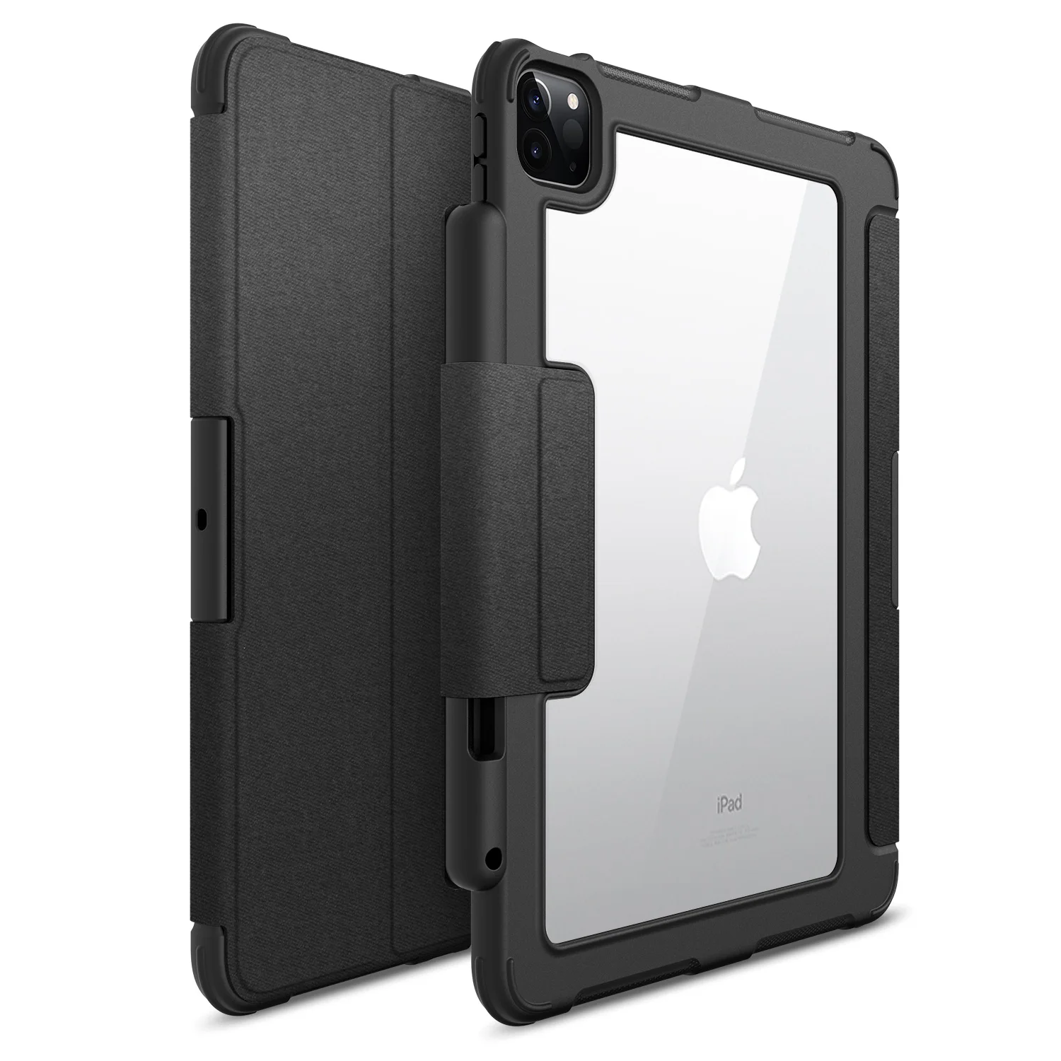 New 11-inch Pencil Holder Magnet Cover Trifold Magic Smart Magnetic Case for iPad pro 11 inch Air 10.9