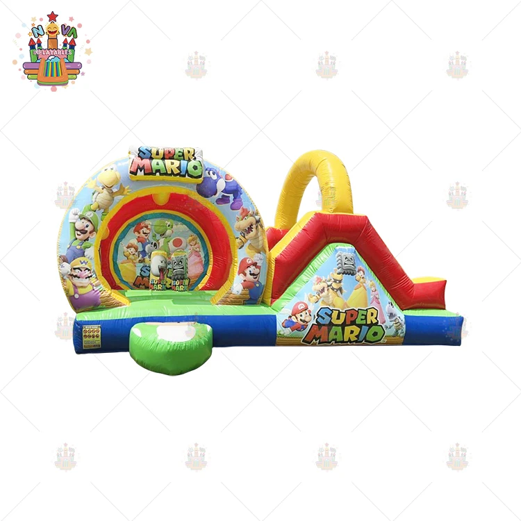 Outdoor Party Unicorn Inflatable Bouncy Castle Jumping Bouncer House Kids Bounce Commercial