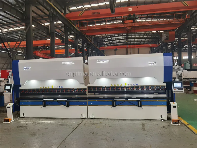 WC67K 125T\/3200 6+1 axis cnc sheet metal bending machine Hydraulic manual bending machine cnc press brake