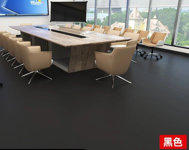 Grey PVC Plastic Leather Anti-cement Direct Shop Anti-skid Factory Workshop Thickened Wear-resistant Floor Mat
