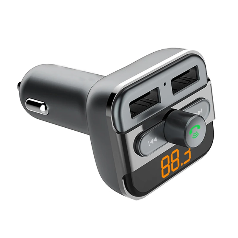 Dropshipping  BT20 Dual USB Car Charger BT FM Transmitter