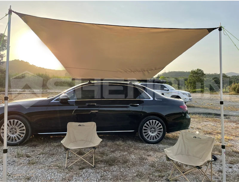 Factory Price Oxford Awning Tent 4x4 Offroad Car Side Awning Outdoor Travelling Camping Car Quick Release Retractable Awning