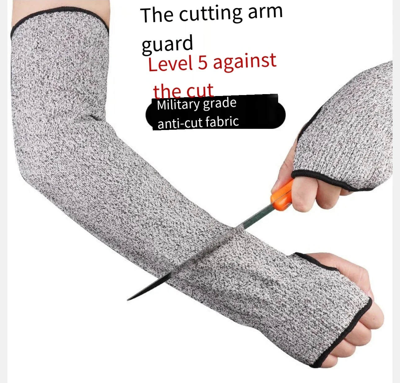 Level 5 safety protection of anti cutting arm HPPE Wrist guard