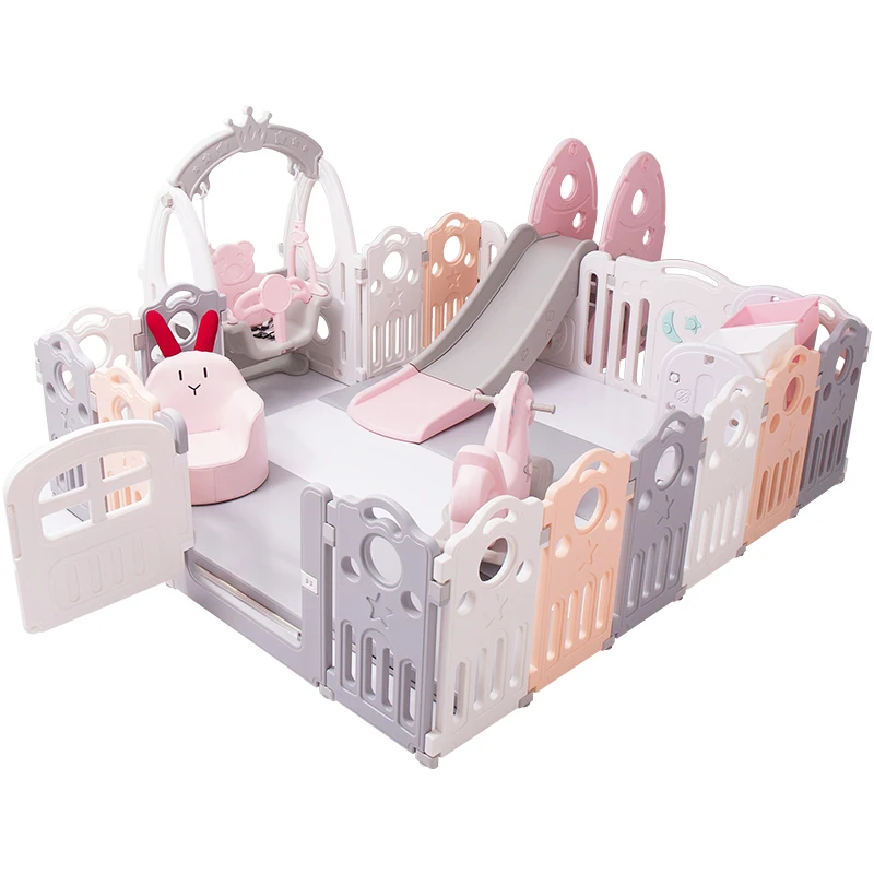 Feelkids hot selling high quality child plastic indoor game fence