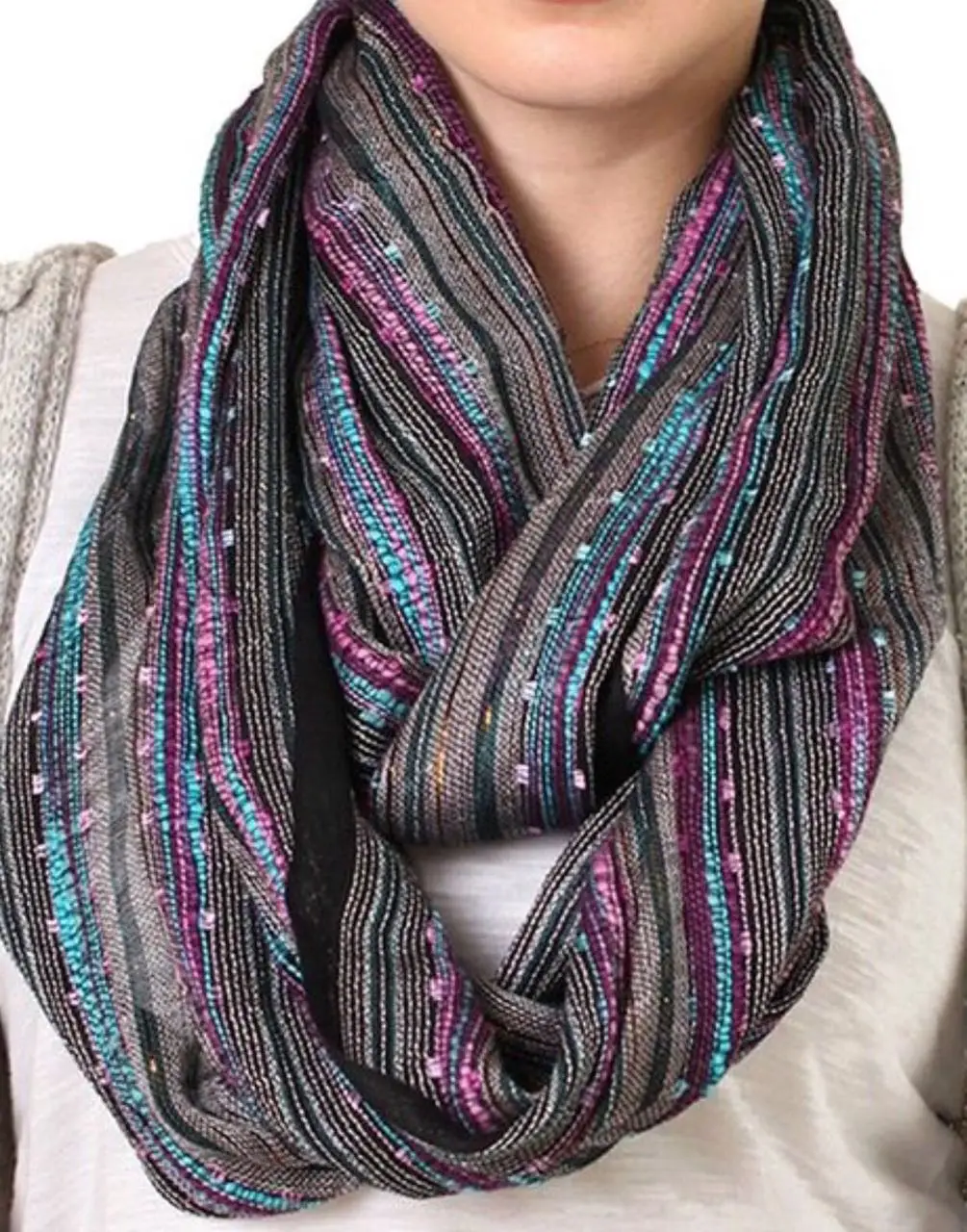 Unique and Stylish Handmade Knitted Scarves from India Lovingly Crafted by Shivam Arts