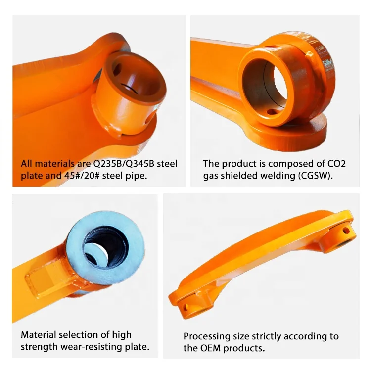 OEM Dimension Various Type Excavator Rods Connecting Link Bucket Connecting Rod