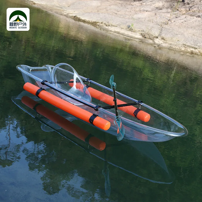 Best Seller Transparent Clear Glass Kayak Boat for 6-8 Seats & 10-15 Persons for Ocean Waters Drop Stitch Kayak Fishing Big Boat
