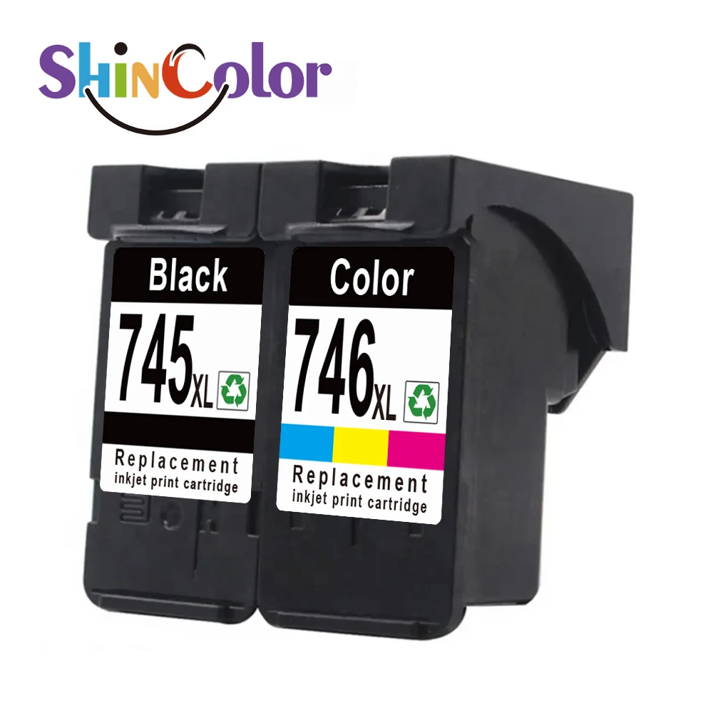 Картридж ShinColor canon Pg745 Cl746 Pg-745 Cl-746 Восстановленный цветной картридж для струйных чернил Canon Pixma Mg