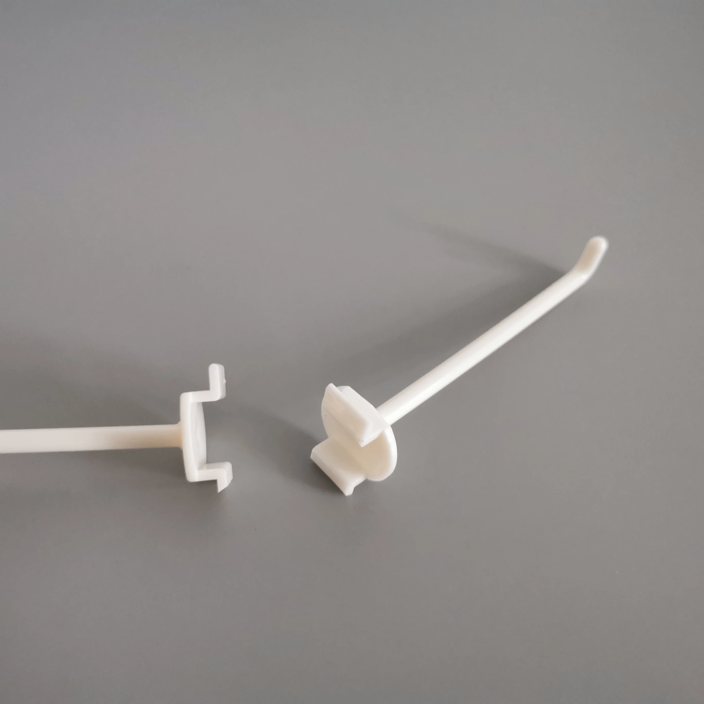 supermarket wholesale plastic pegboard hooks for hang