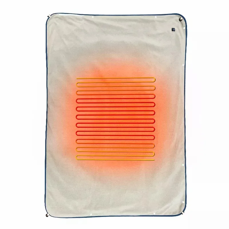 Low Voltage 12V Electric Heated Camping Outdoor Blanket With 3 Heat Adjustments
