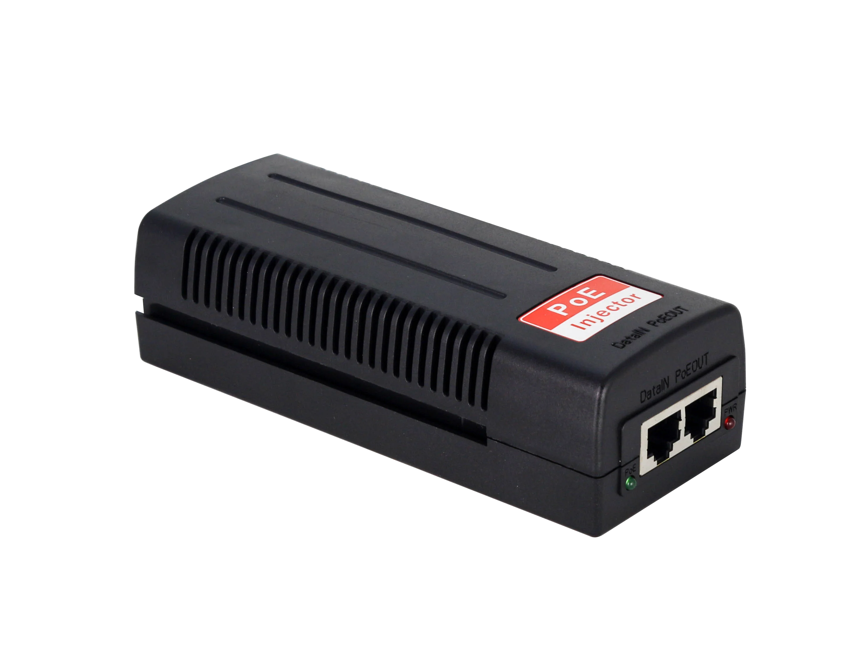 Professional Gigabit PoE Injector 48V Compatible Power Over Ethernet Midspan 48W