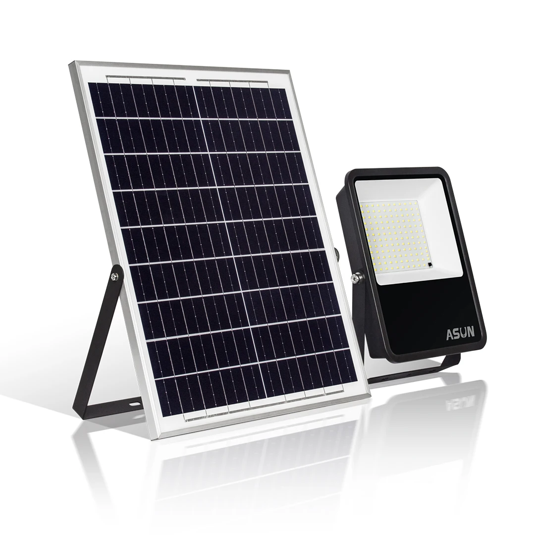 Hipo 3.2V 15A IP66 Protection Energy Saving Outdoor Solar Flood Light 99 Pcs High Bright Led Lamp Beads