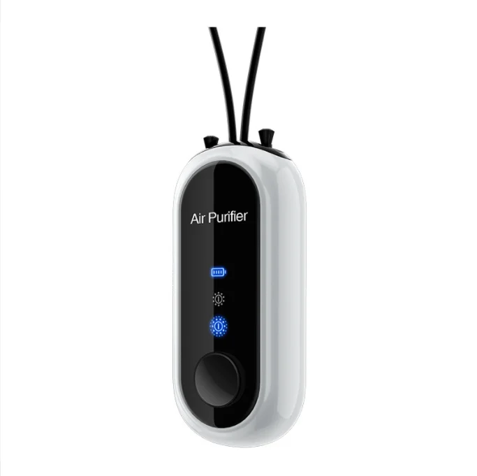 Wireless clip negative ion Anion freshener ions necklace sterilization usb Wearable Hanging Neck Type Anion Air Purifier