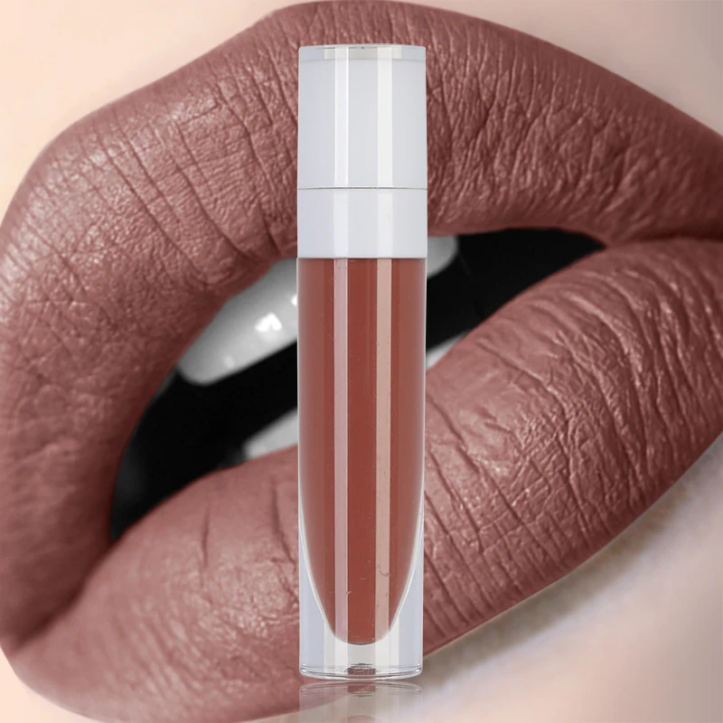 F101 8 colors creamy matte high pigment lipstick vegan matte liquid lipstick private label