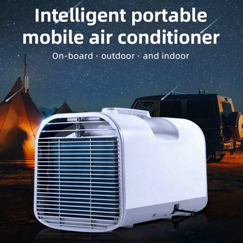Mini DC 12V 24V 220V 6300BTU Small Air Conditioner Cooler Portable Air Conditioner For Camp out Mobile Air Conditioner