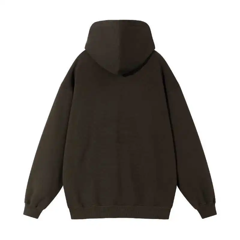 French Terry Mens Wholesale 100% Cotton Vintage Acid Washed Oversized Hoodies