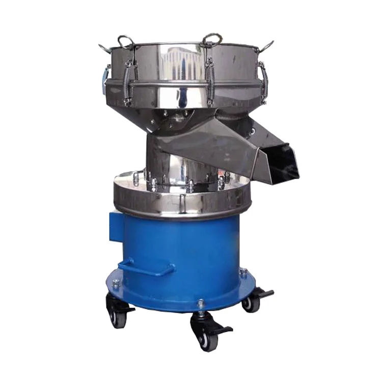 Low noise stainless steel 450 type vibro screening filter separator machine for solid liquid