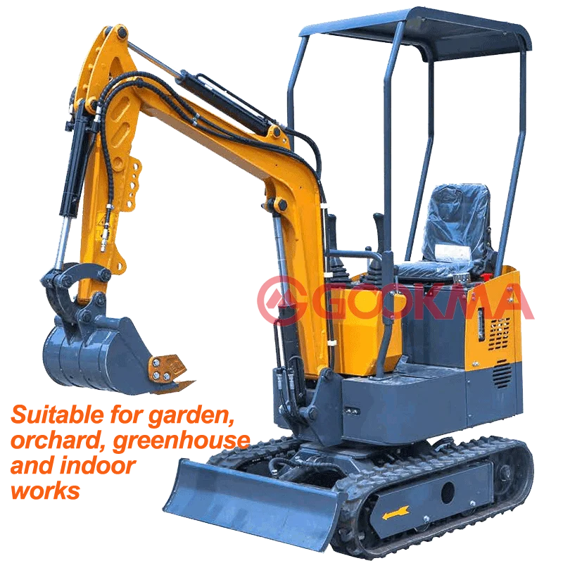 Best Price Machinery crawler  1 ton  mini excavator Small hydraulic excavator