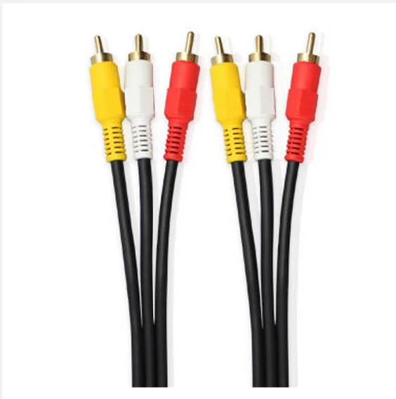 High Quality 3 RCA to 3RCA AV Audio Video Cable