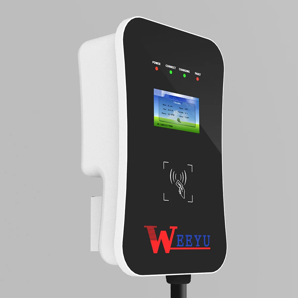 Pulbic ev charger station electric vehicle public charing box