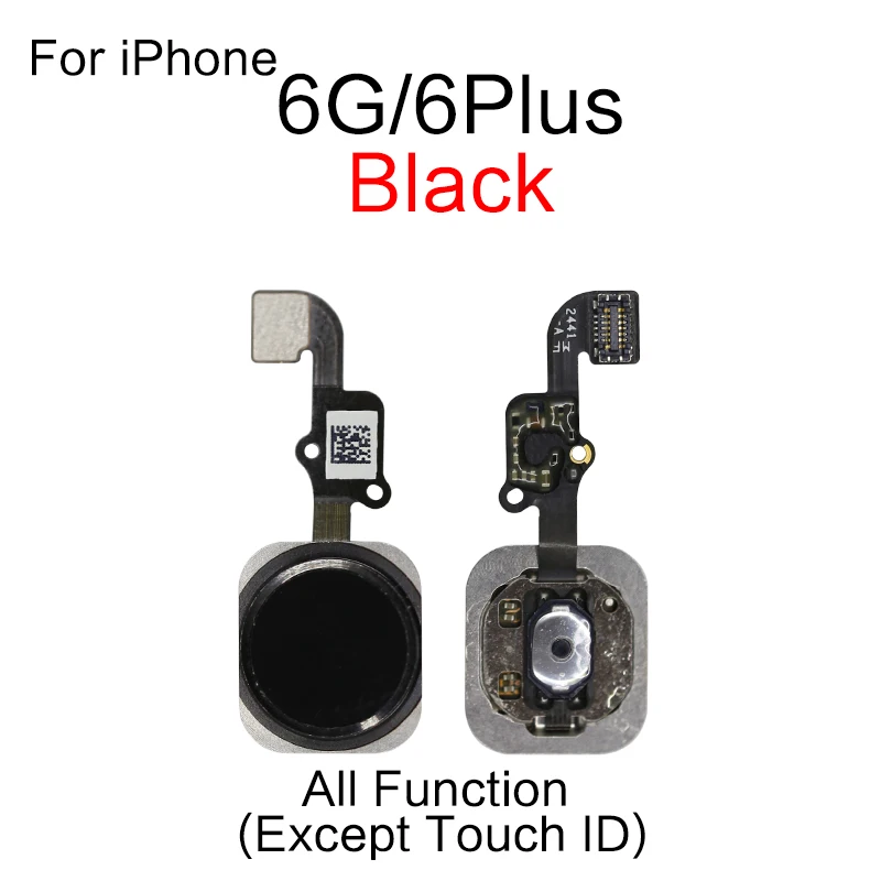 Оригинальный тачскрин аналагово-id кнопка домой гибкий 5 5s 6/6s/6s plus 7 7plus 8 8plus SE SE2 fingerprintes датчик