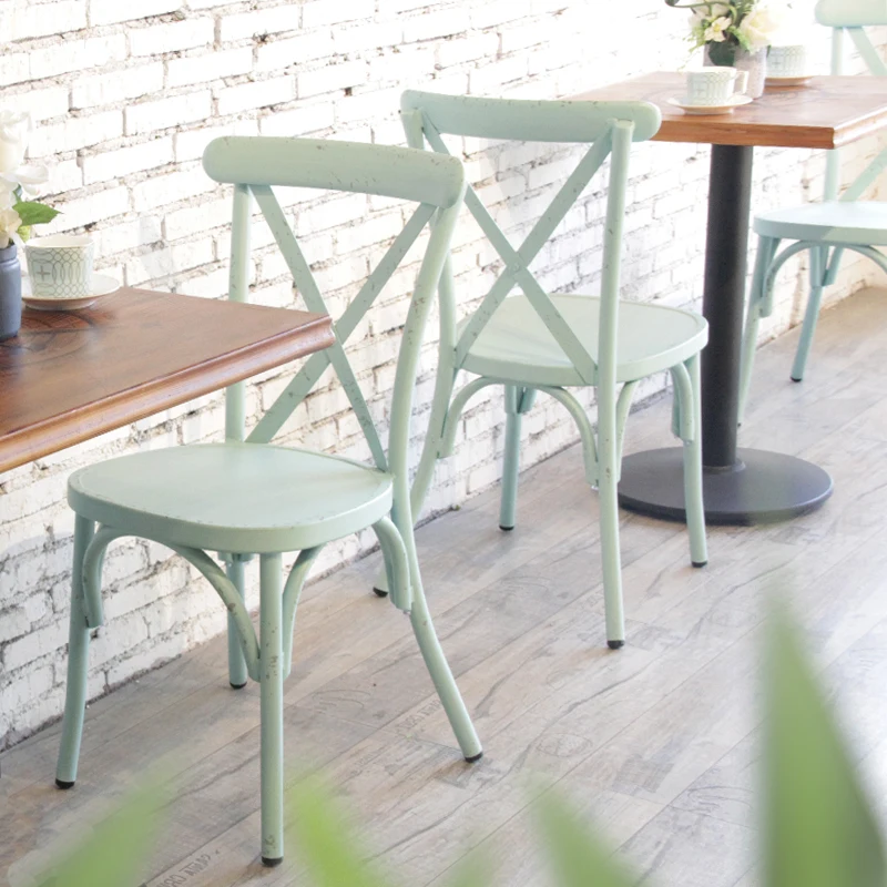 Antique Full Set Commercial Outdoor Restaurant Dinning Cafe Table Cafe Furniture Restaurant Table  Antique