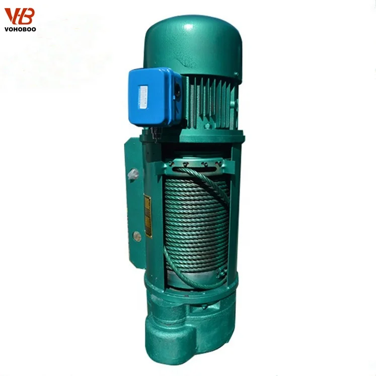 0,5 тонн CD1 MD1 тип электрическая лебедка с стальным тросом