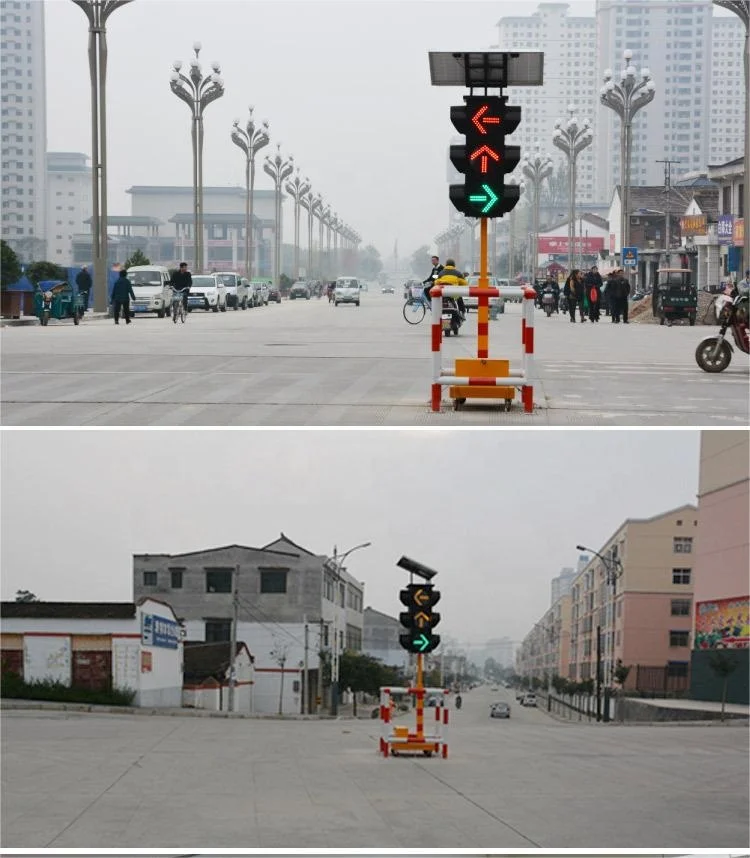 Three Colors Programmable Moving Traffic Facility Warning Light Japan Traffic Light Lantern With Counter And High Mast