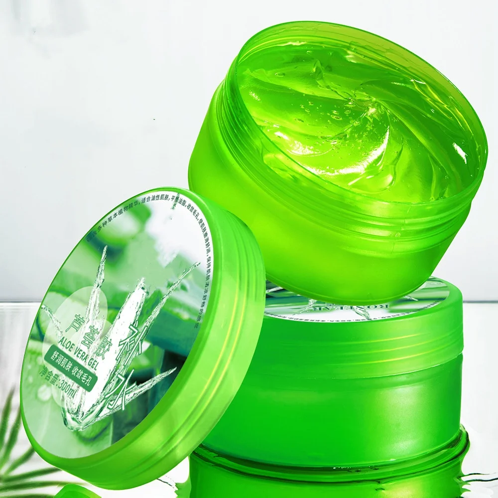 Customized wholesale moisturizing and hydrating aloe vera gel to remove acne and fade acne marks skin care