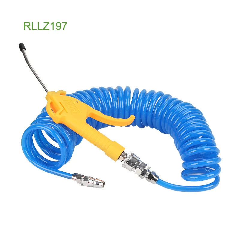 
Air Compressor Hose 12*8 12M Spring PU Air Hose Screw Pipe 10*6.5 