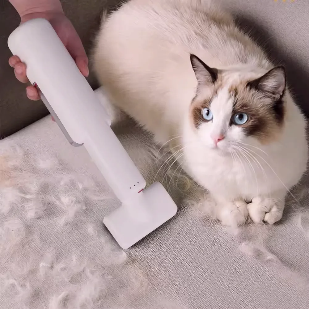 Pet Vacuum Cleaner Slicker Patpet Cleaning Dog Cat Hair Fur Grooming Brush Kit Pet Hair Remover Dog Cleaning Kit Grooming Set