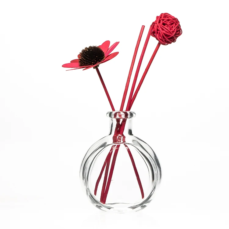 
Hot sale 100ml glass bottle aroma reed diffuser home perfume 