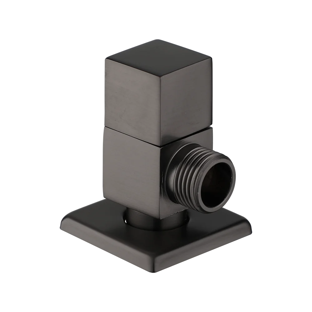 Bathroom Fitting Gun metal / Chrome angle valve stainless steel angle valve