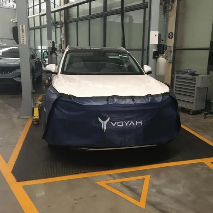 Custom Anti-oil Car Fender Covers PVC Magnetic Auto Repair Protection Pad Side Dust Car Fender Cover With Magnetic