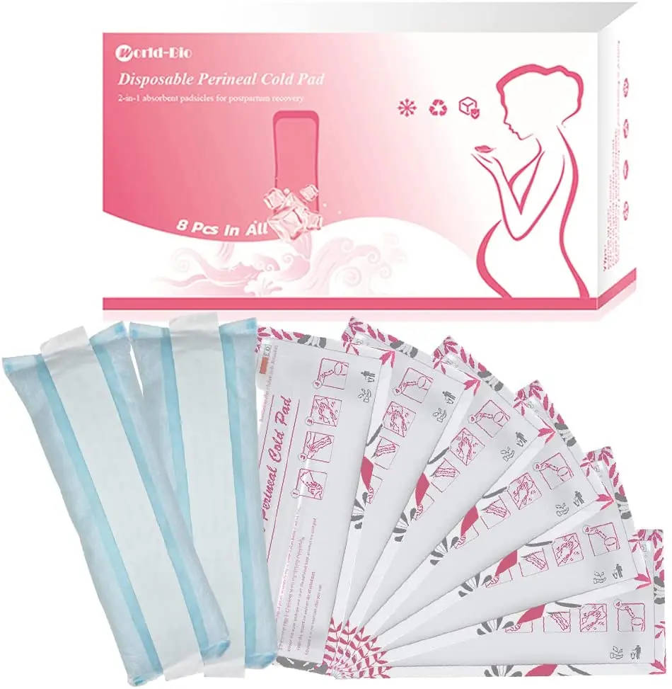 Hot selling perineal cold pack disposable Perineum  Ice Pack Instant for postpartum woman pain relief