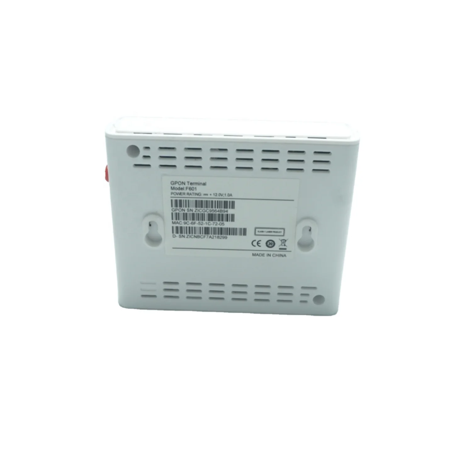 Best F601 V6.0 1GE GPON ONU OLT SC/UPC Connector F601 ONT cheap Single Port no Wifi FTTH F601 ONU