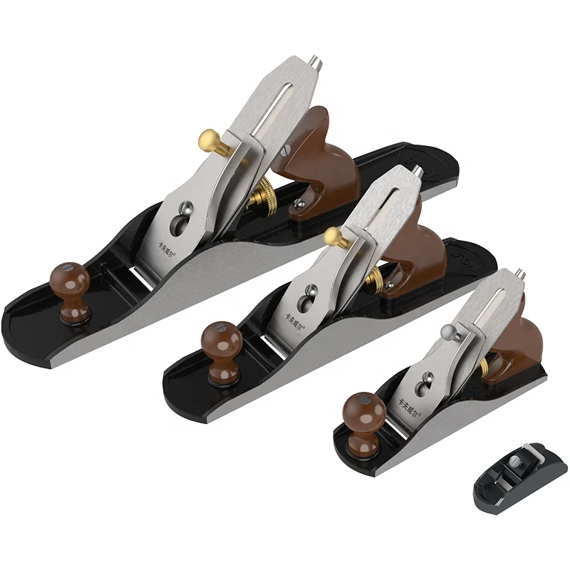 KAFUWELL-CU3235 Euro style iron low angle JACK PLANE wood working carpenter DIY with #3 #4 #5 #6 mini 5 different